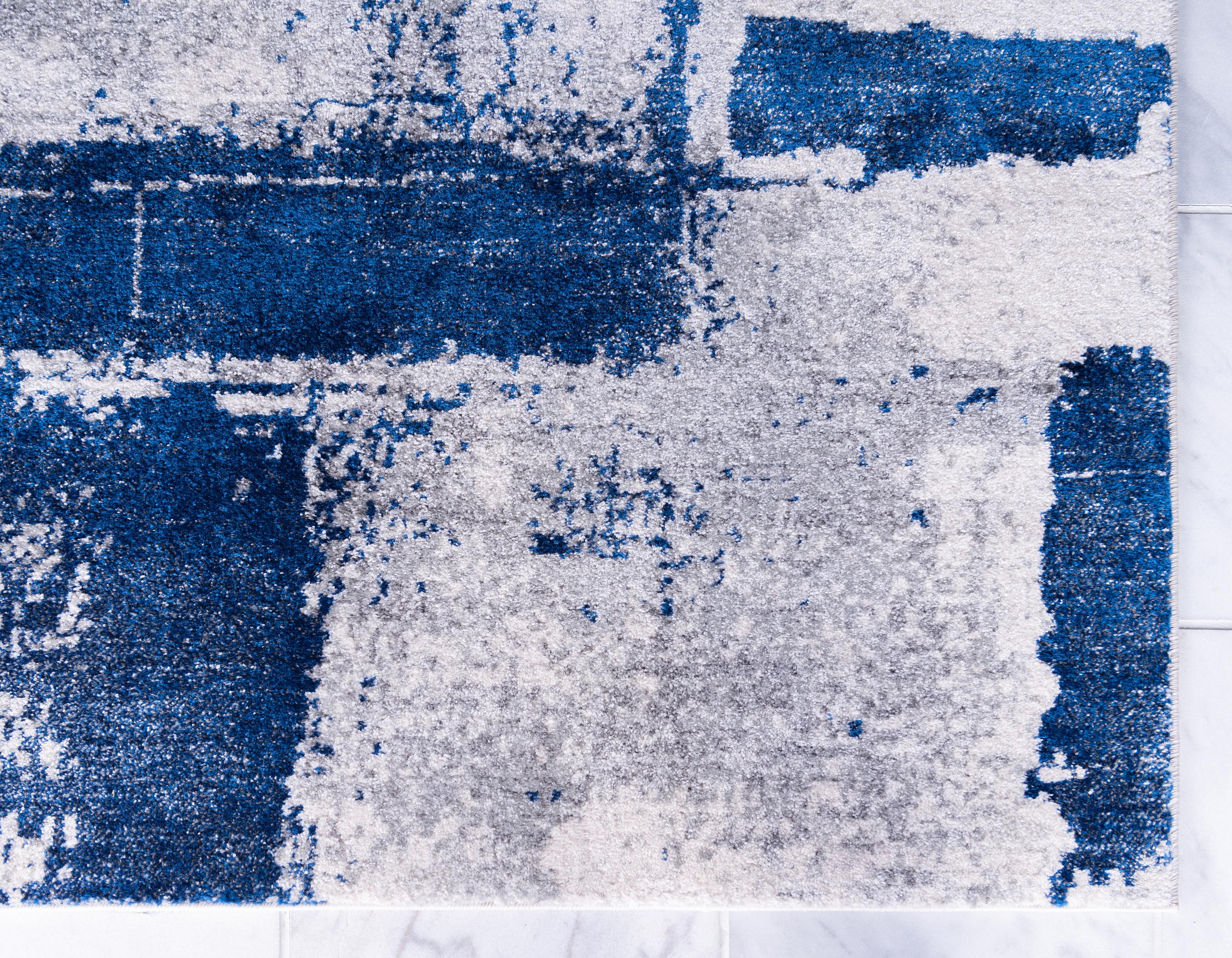 Navy Blue 8' x 10' Heritage Rug eSaleRugs