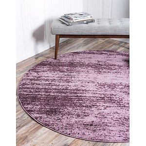 Unique Loom 8' x 8' Del Mar Round Rug