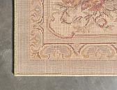 65cm x 183cm Classic Aubusson Runner Rug thumbnail image 9