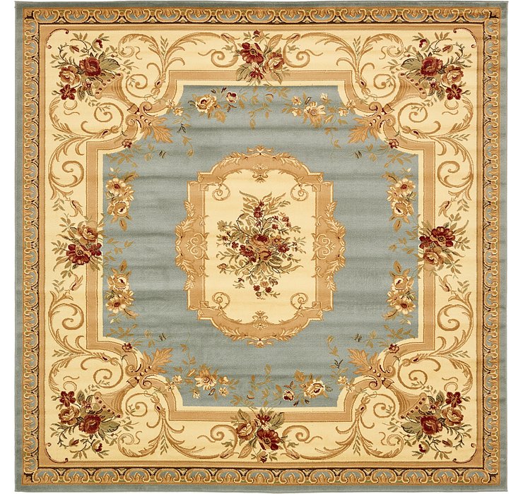 10' x 10' Classic Aubusson Square...