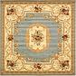 305cm x 305cm Classic Aubusson Square Rug thumbnail image 1
