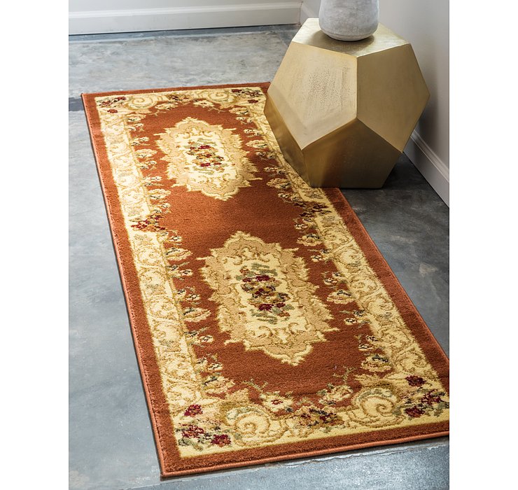 2' 7 x 10' Classic Aubusson Runner...
