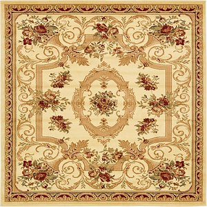Unique Loom 6' x 6' Versailles Square Rug
