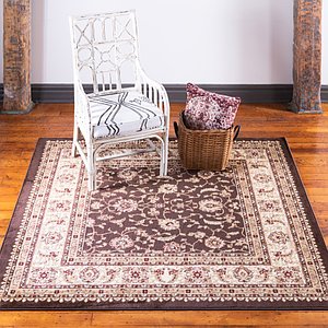 Unique Loom 10' x 10' Voyage Square Rug