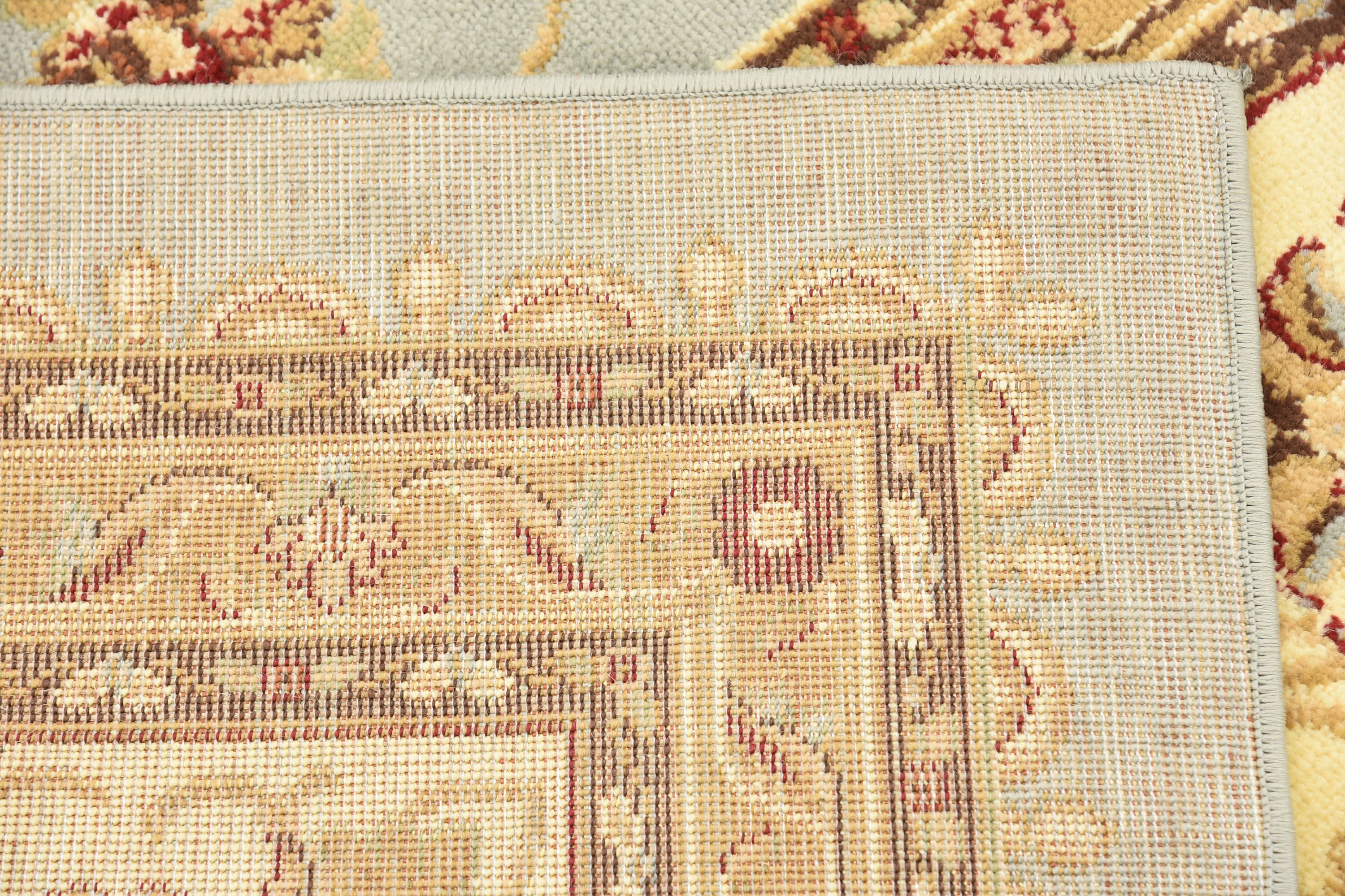 Light Blue 10' x 10' Classic Agra Square Rug Area Rugs eSaleRugs