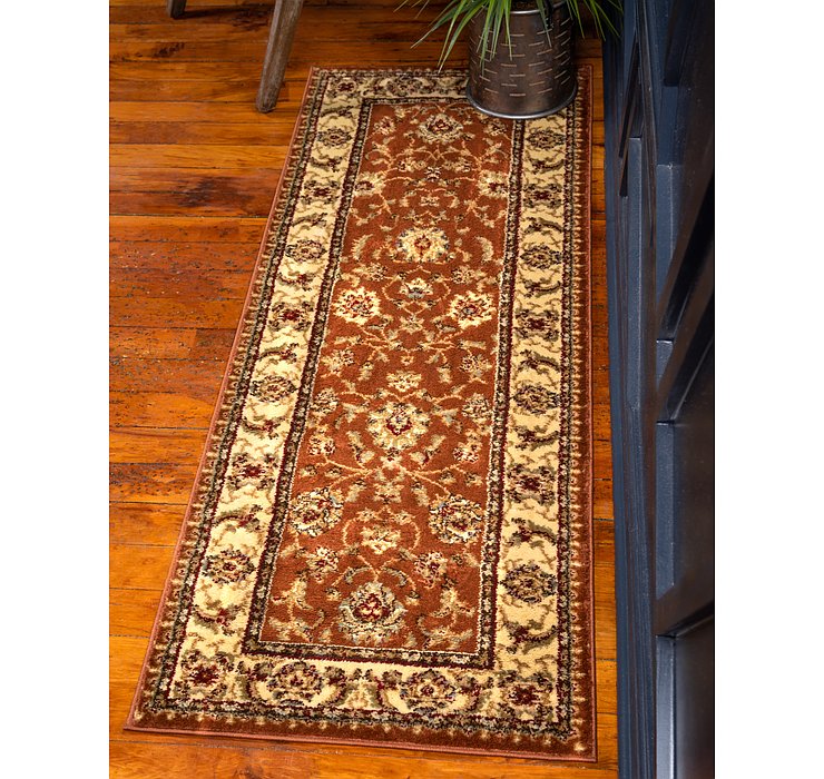 2' 7 x 10' Classic Agra Runner Rug