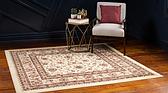 8' x 8' Classic Agra Square Rug thumbnail