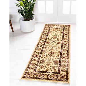 2' 7 x 10' Classic Agra Runner Rug