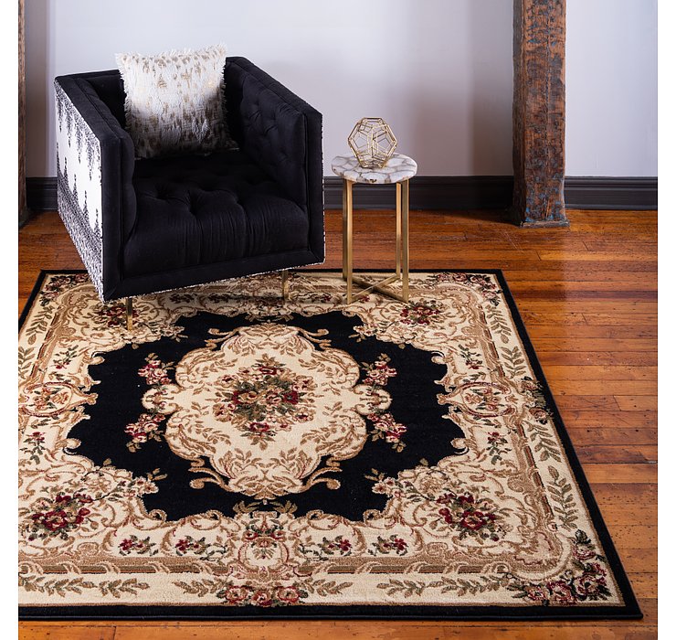 10' x 10' Classic Aubusson Square...