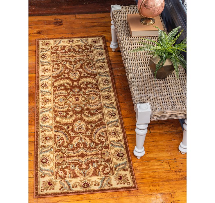 2' 2 x 6' Classic Agra Runner Rug