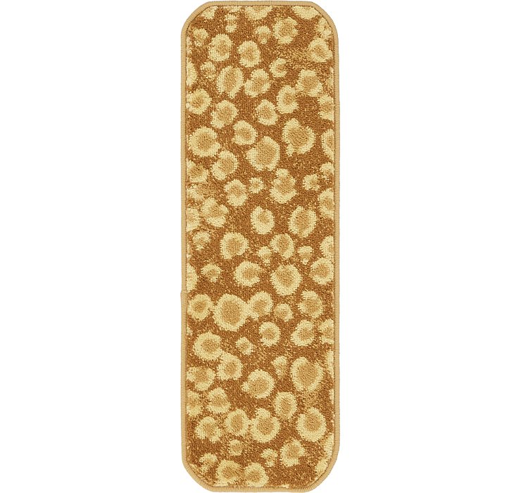 0' 9 x 2' 6 Safari Stair Tread Rug