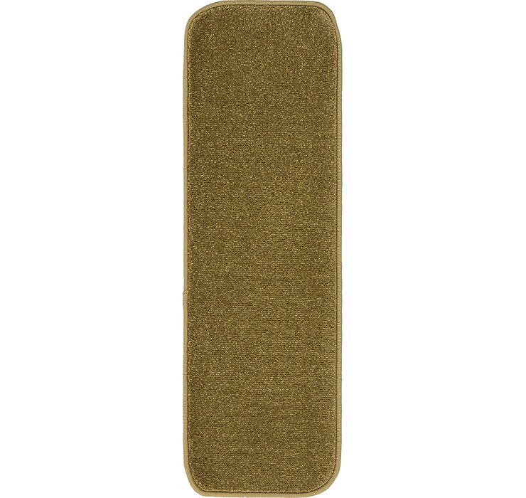 0' 9 x 2' 6 Solid Stair Tread Rug