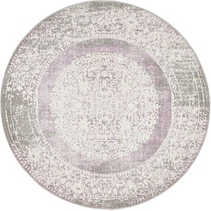 Unique Loom 4' x 4' New Classical Round Rug