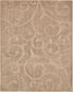 8' x 10' Botanical Shag Rug thumbnail