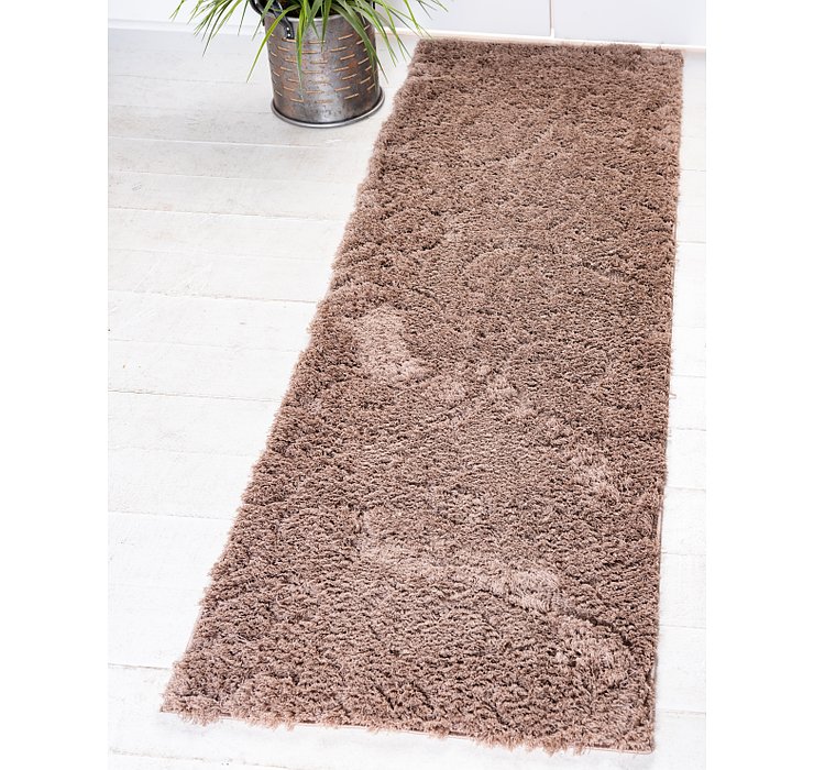2' x 6' 7 Botanical Shag Runner Rug