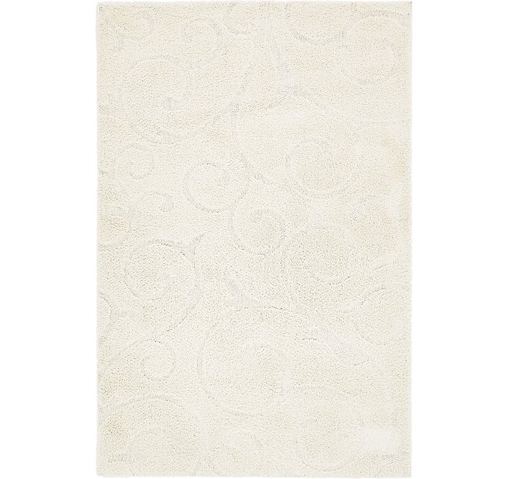 4' x 6' Botanical Shag Rug