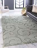 4' x 6' Botanical Shag Rug thumbnail