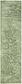 2' 7 x 10' Botanical Shag Runner Rug thumbnail