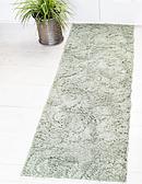 2' 7 x 10' Botanical Shag Runner Rug thumbnail