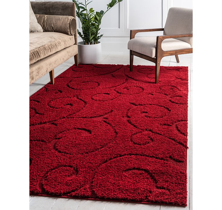 4' x 6' Floral Shag Rug