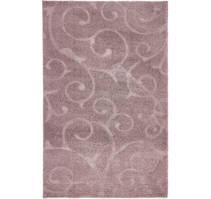 5' x 8' Botanical Shag Rug