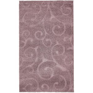 Unique Loom 4' x 6' Floral Shag Rug