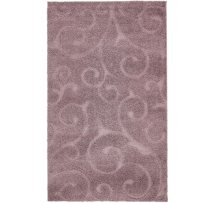 4' x 6' Floral Shag Rug
