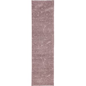 Unique Loom 2' 7 x 10' Floral Shag Runner Rug