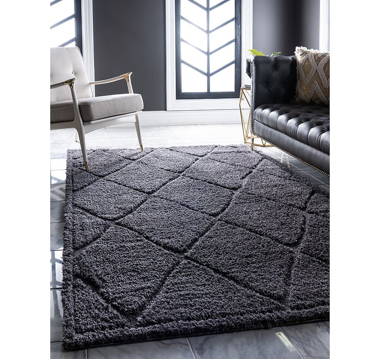 5' x 8' Trellis Shag Rug