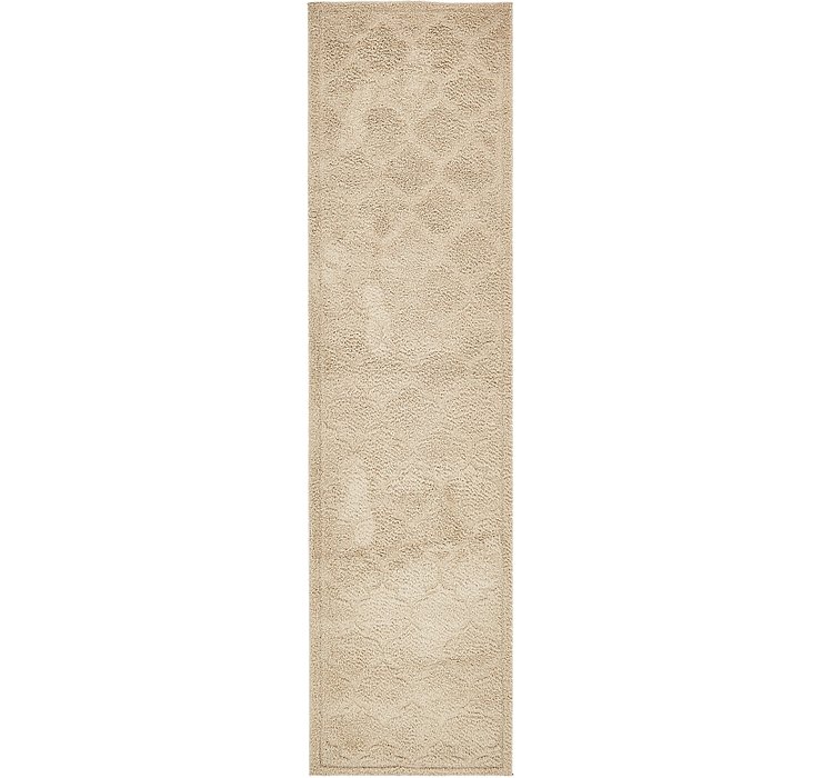 2' 7 x 10' Trellis Shag Runner Rug
