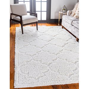 9' x 12' Trellis Shag Rug