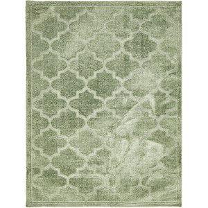 Unique Loom 9' x 12' Trellis Shag Rug
