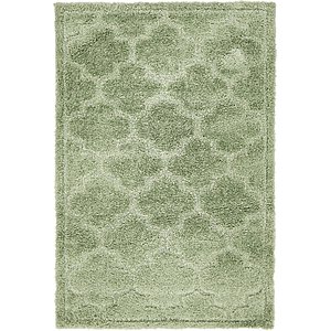 Unique Loom 4' x 6' Trellis Shag Rug