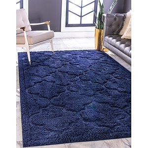 5' x 8' Trellis Shag Rug