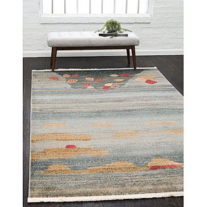 Unique Loom 5' x 8' Fars Rug