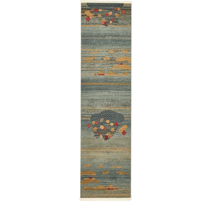 2' 7 x 10' Kashkuli Gabbeh Runner ...