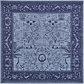 Unique Loom 6' x 6' La Jolla Square Rug thumbnail image 1