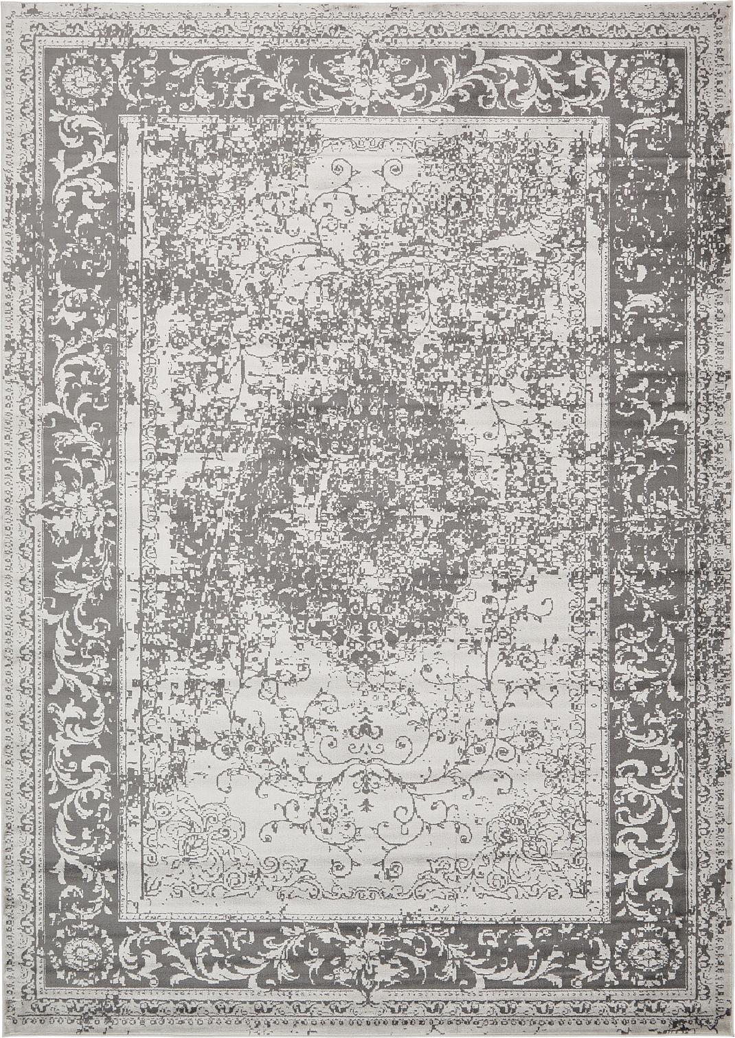 Gray 10' x 14' Courtyard Rug Area Rugs eSaleRugs