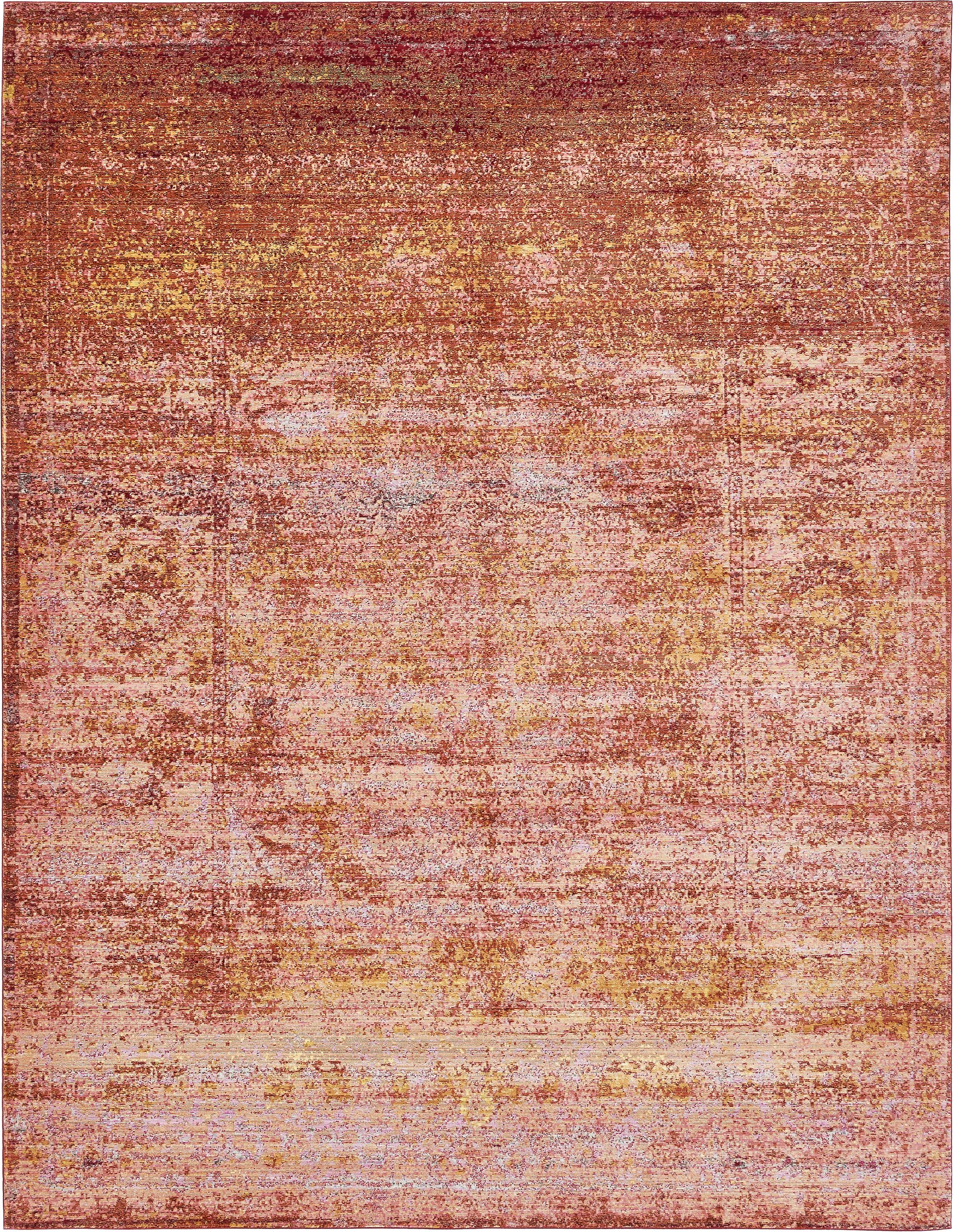 Orange 9' x 12' Aqua Rug eSaleRugs