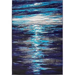 Unique Loom 4' x 6' Metro Rug