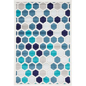 Unique Loom 4' x 6' Metro Rug