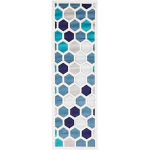 Unique Loom 2' x 6' 7 Metro Runner Rug