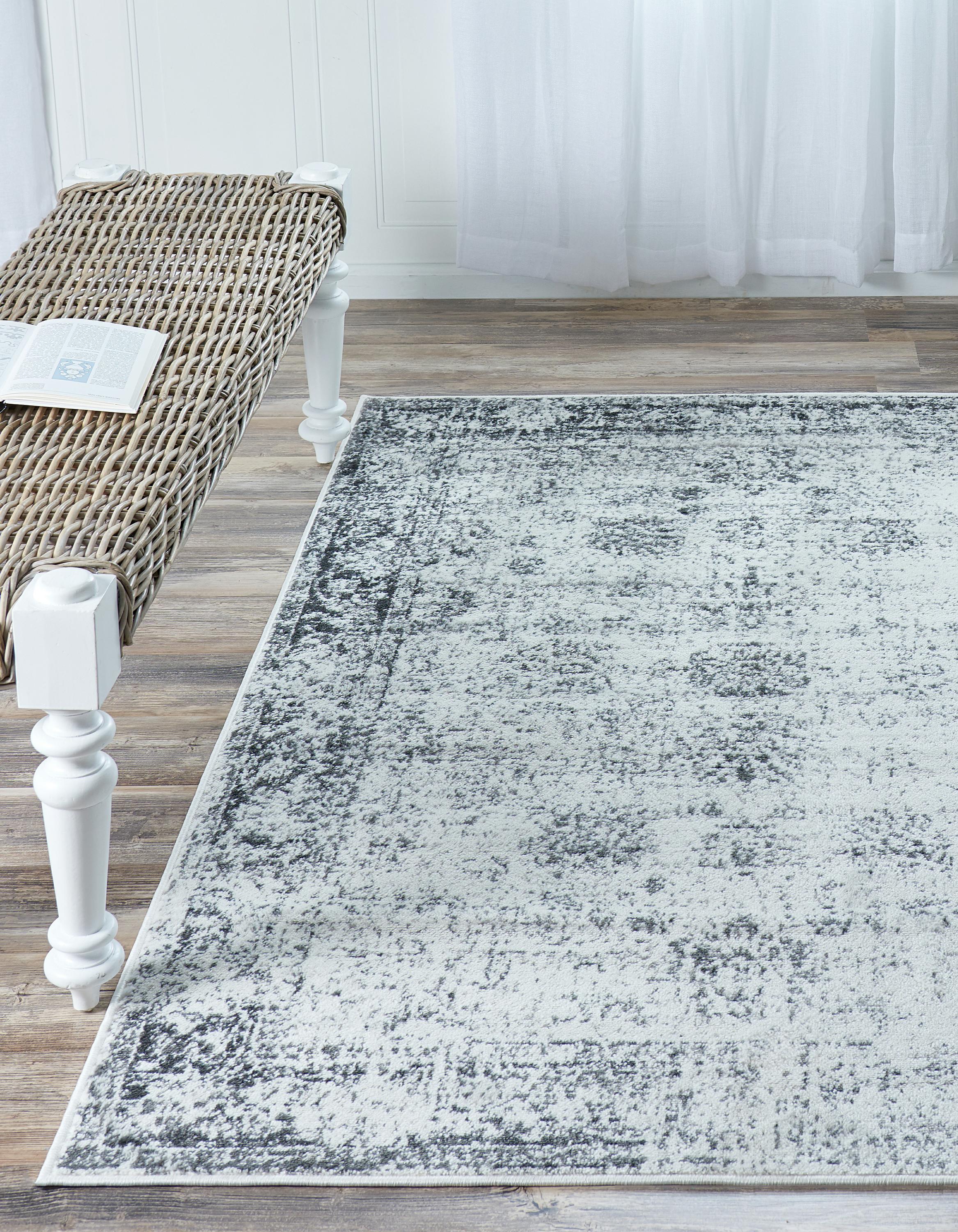 Gray 4' x 6' Monaco Rug eSaleRugs