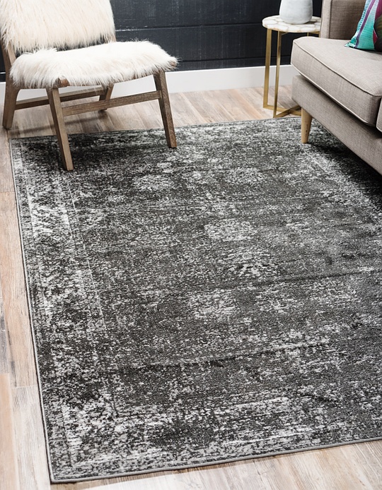 Dark Gray 9' x 12' Monaco Rug Area Rugs eSaleRugs