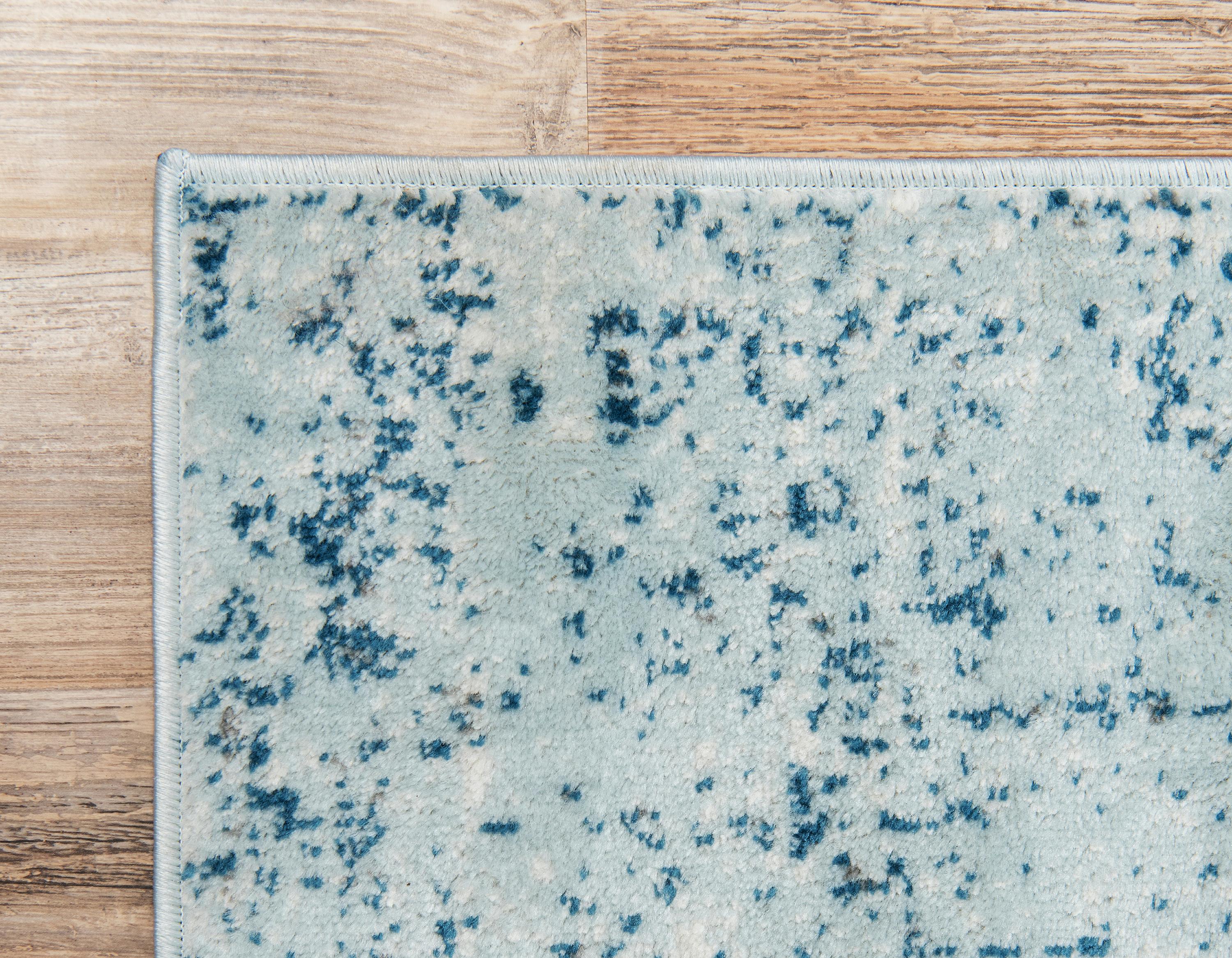 Light Blue 2' x 6' 7 Monaco Runner Rug eSaleRugs