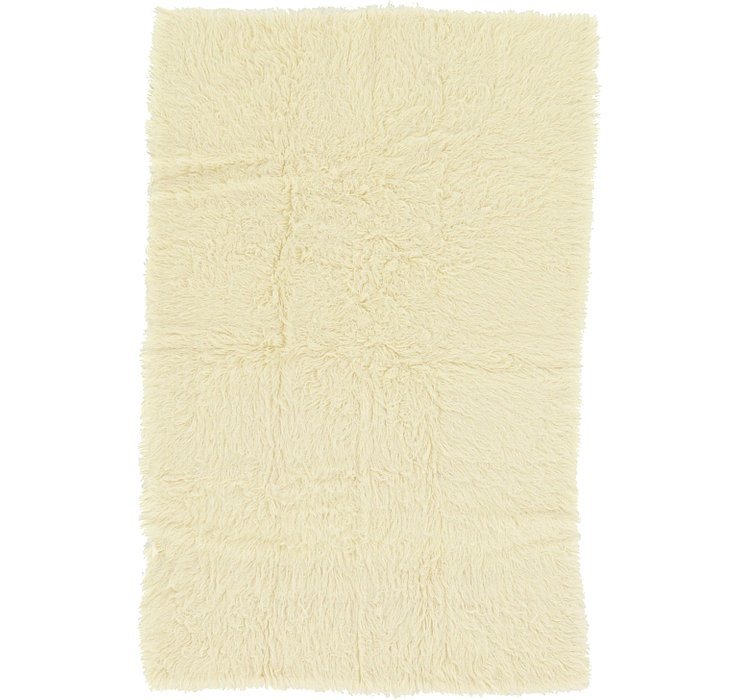 122cm x 170cm Flokati Shag Rug