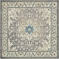 Unique Loom 8' x 8' Salzburg Square Rug thumbnail image 1