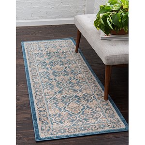Unique Loom 2' 7 x 10' Salzburg Runner Rug