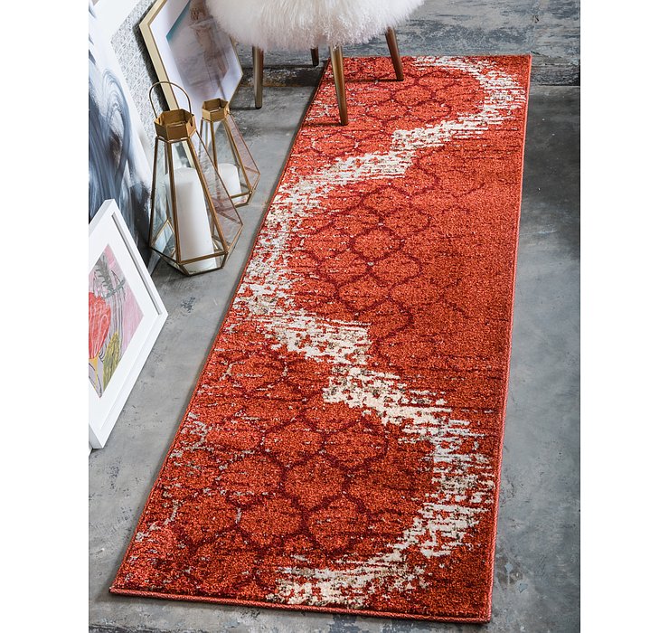 2' x 6' Lattice Runner Rug
