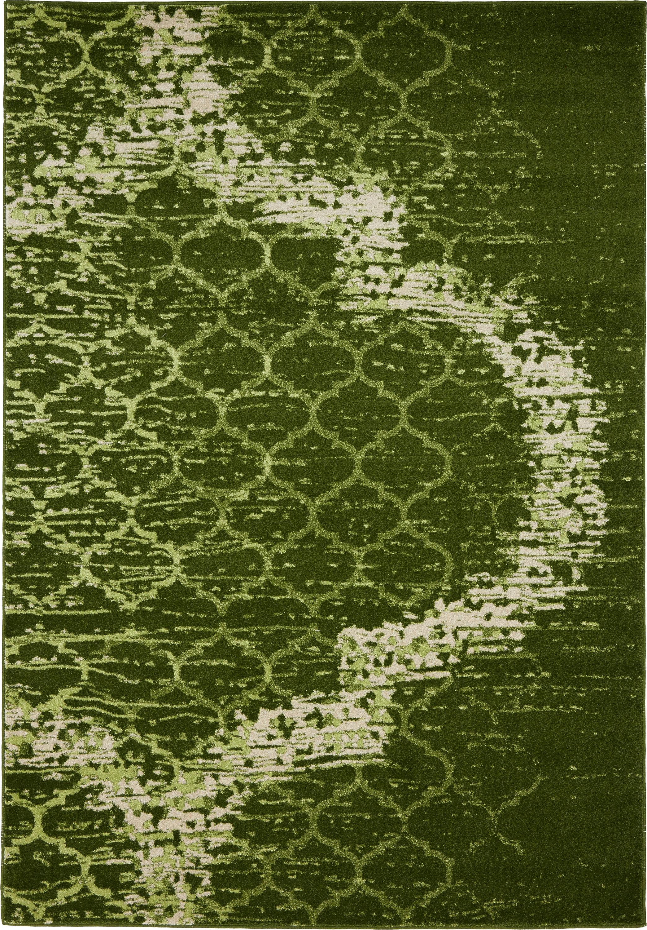Green 5' x 8' Trellis Rug eSaleRugs